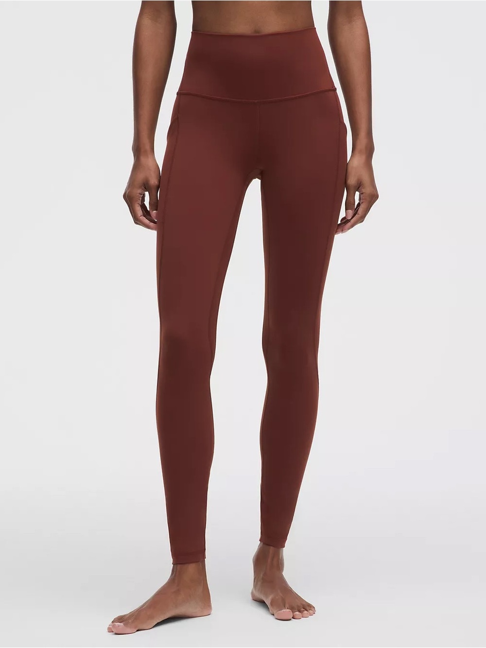 🤎❤️ Lululemon Align™ High-Rise Pant 28” with Pockets Cranberry Charm – SZ 10 NWT